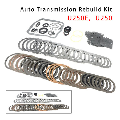 2005+ Toyota Camry U250E Transmission Master Rebuild Kit Gasket U250E U250 Generic