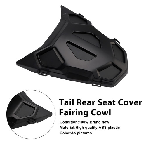 2024-2026 BMW R1300GS Tail Rear Seat Cover Fairing Cowl Matte Black Generic
