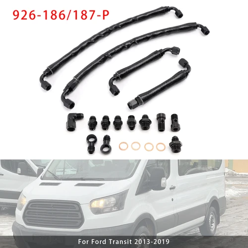 2013-2019 Ford Transit Turbocharger Coolant Line Upgrade Kit 926-186/187-P Generic