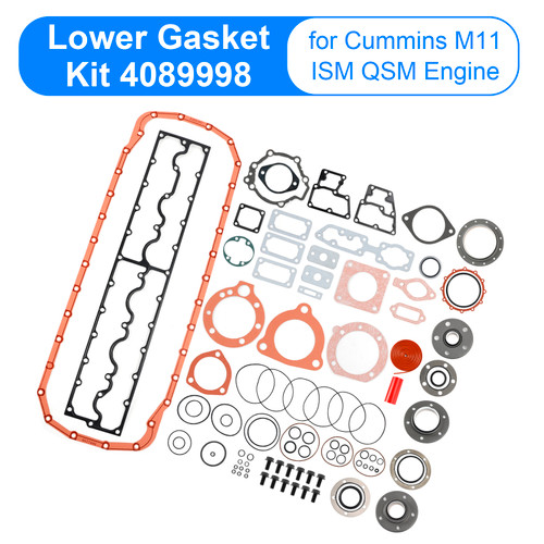 Cummins M11 ISM QSM Lower Gasket Kit 4089998 Generic