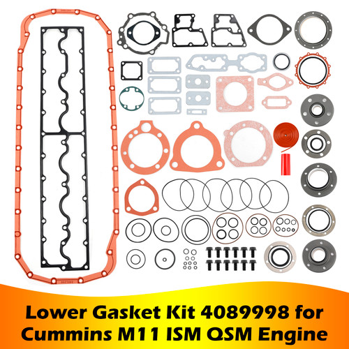 Cummins M11 ISM QSM Lower Gasket Kit 4089998 Generic