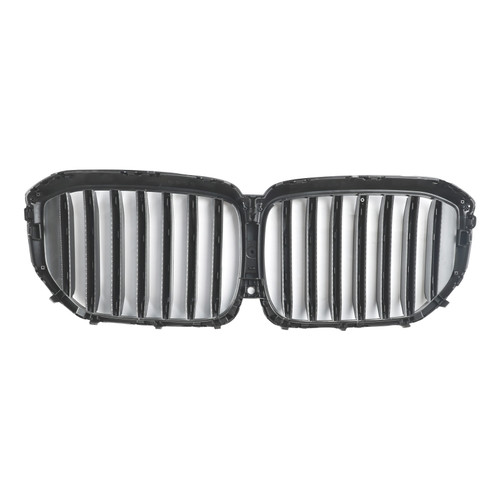 2024+ BMW G05 X5 LCI Front Bumper Grille Black Single Line W/LED Generic