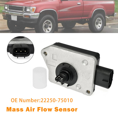 1995-1996 Toyota Tacoma 2.7L and 4WD Mass Air Flow Sensor 22250-75010 Generic