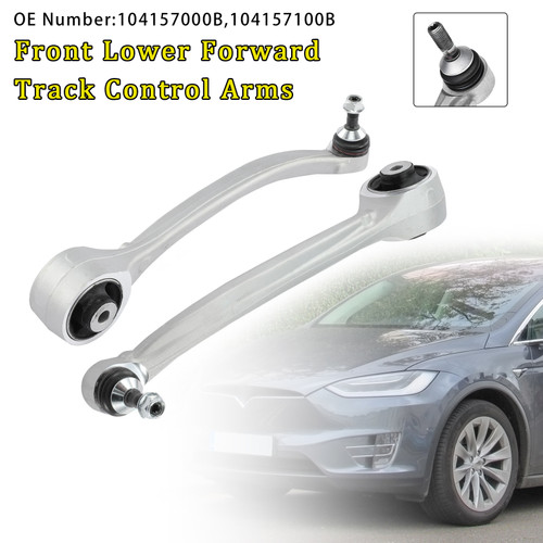 2012-2022 Tesla Model S 5YJS 2x Front Lower Forward Track Control Arms 104157000B Generic