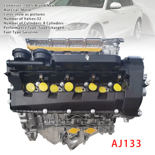 Engine Motor Assembly AJ133 For Jaguar XJ Land Rover Range V8 5.0 L 15-2019 4WD