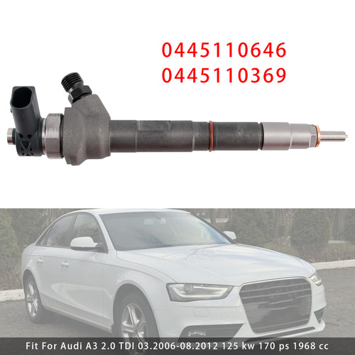 2004-2017 SKODA OCTAVIA SUPERB YETI II 2.0 TDI 1Pcs Fuel Injector 0445110646 0445110369 Generic
