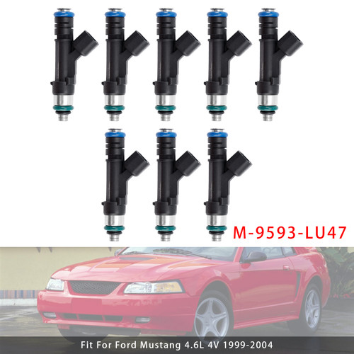 2011-2014 Ford Mustang 5.0L 4V 8Pcs Fuel Injector M-9593-LU47 Generic