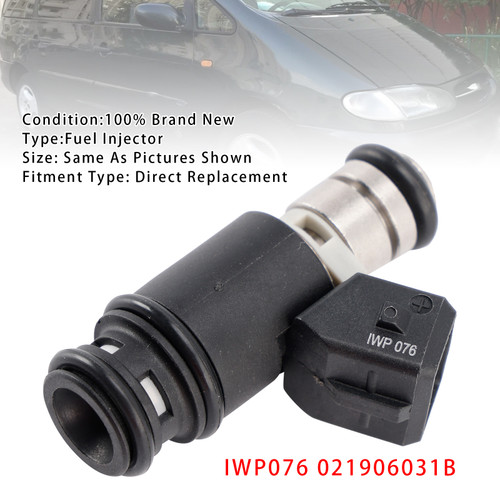 1991-2003 VW TRANSPORTER PASSAT VENTO SHARAN GOLF PASSAT 1Pcs Fuel Injector 021906031B Generic