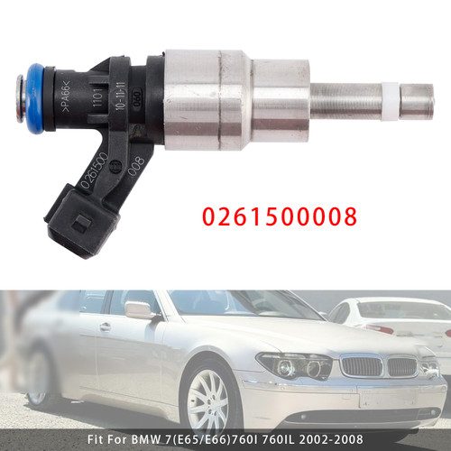 2002-Rolls-Royce Phantom 6.75 1Pcs Fuel Injector 0261500008 FJ742 Generic