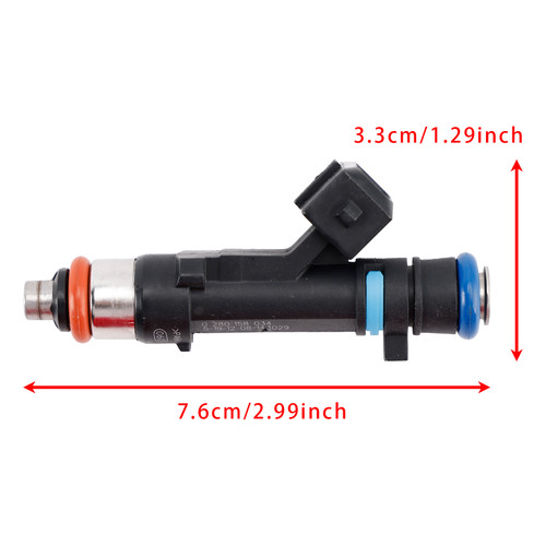 4Pcs Fuel Injector For Dacia Sandero Dokker Logan Renault Kangoo 0280158034