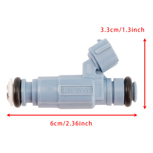 Audi 4Pcs Fuel Injector 0280155997 06A906031AD Generic
