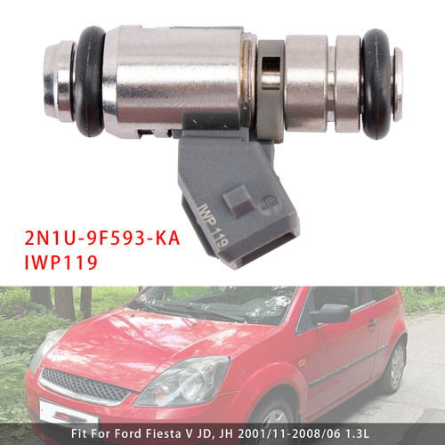 2002-2008 Ford KA RB 1.3L 1.3L 1Pcs Fuel Injector 2N1U-9F593-KA IWP119 Generic