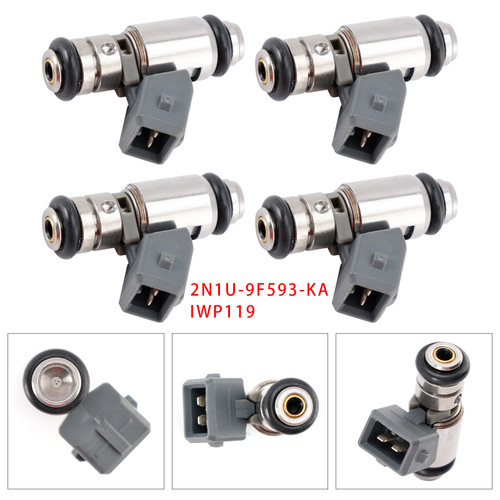 2002-2008 Ford KA RB 1.3L 1.3L 4Pcs Fuel Injector 2N1U-9F593-KA IWP119 Generic
