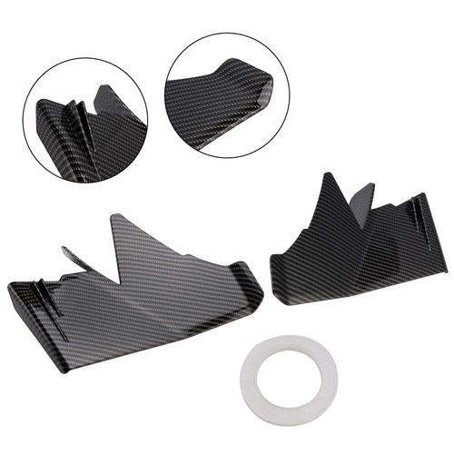 2024 Aprilia RS457 Air Deflector Spoiler Winglets Fairing Carbon Generic