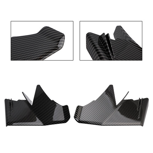 2024 Aprilia RS457 Air Deflector Spoiler Winglets Fairing Carbon Generic