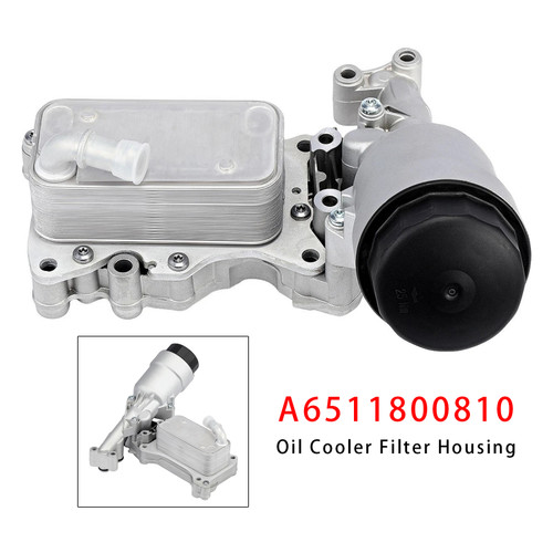 2006-2018 Mercedes Sprinter 3t 3.5t 4.6t 5t Engines Oil Cooler Filter Housing + Cooler A6511800810 Generic