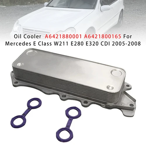 2005-2010 MERCEDES-BENZ CLK CLS Oil Cooler A6421880001 A6421800165