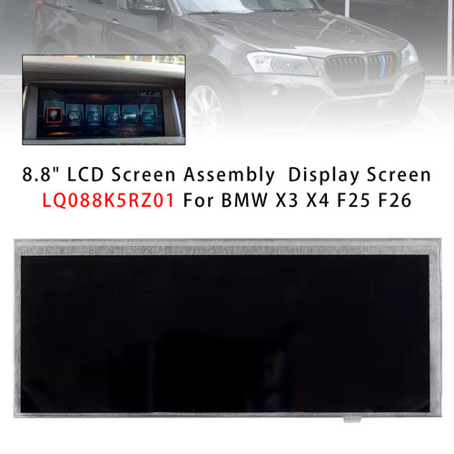 2013-2018 BMW X4 F26 8.8" LCD Screen Assembly  Display Screen LQ088K5RZ01 Generic