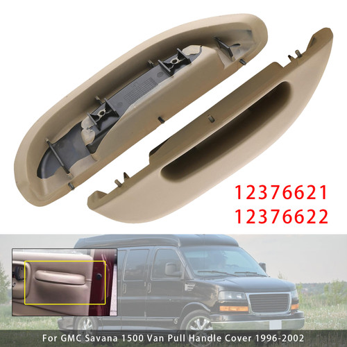 1996-2002 Chevrolet Express 1500 2500 3500  2PCS Door Armrest Pull Handle Cover