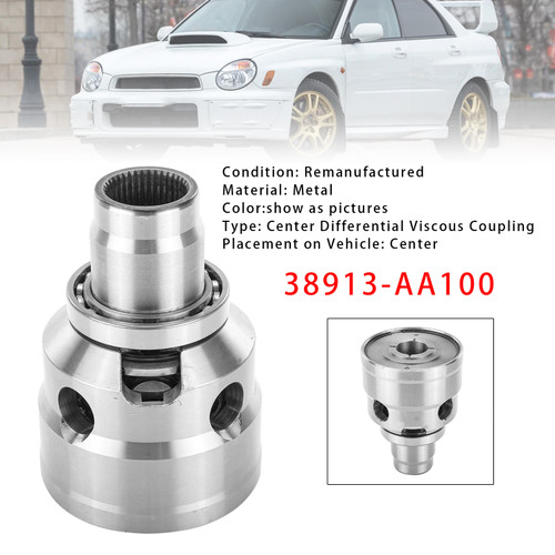 1999-2017 Subaru Impreza Center Differential Viscous Coupling 38913-AA100 Generic