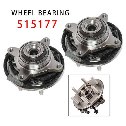 2018-2020 Ford Expedition 4WD 2PCS Front Wheel Bearing and Hub Assembly 515177 Generic