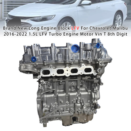2016-2022 Chevrolet Malibu 1.5L LFV Turbo Engine Motor Vin T 8th Digit Brand New Long Engine Block generic