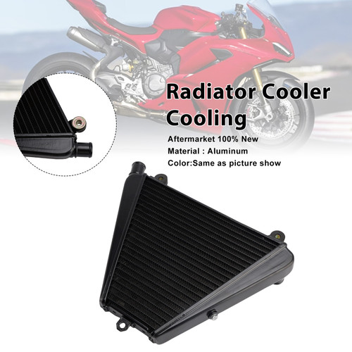 2000-2024 Ducati Panigle V2 Radiator Cooler Black Generic