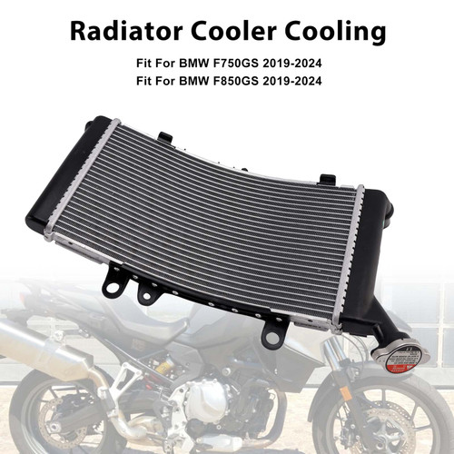2019-2024 BMW F750GS F850GS F850GS Adventure Radiator Cooler Silver Generic