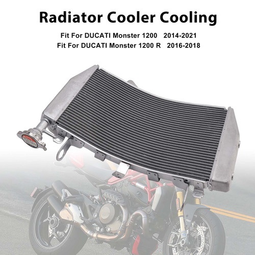 2017-2020 DUCATI SuperSport 936 939 950 Radiator Cooler Silver Generic