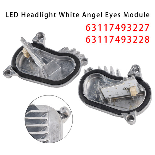 2018-2020 BMW F80 F32 F33 F36 LCI 4 Series 2PCS Angel Eye DRL LED Module 63117493227 63117493228 White Generic