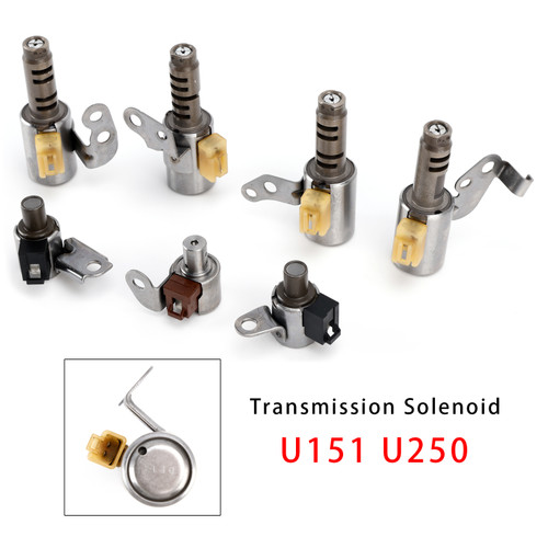 2008-2009 PONTIAC Vibe GT 7PCS Transmission Solenoids Kit U151 U250 Generic