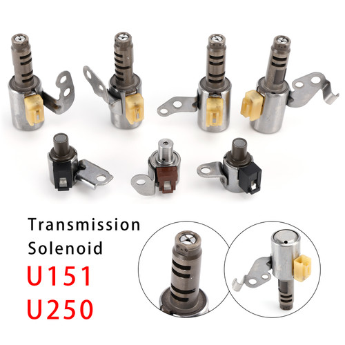 2006-2008 TOYOTA Solara 5 SP FWD 2.4L 7PCS Transmission Solenoids Kit U151 U250 Generic