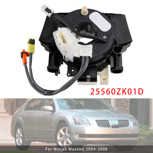2004-2008 Nissan Maxima Clock Spring  With Heating 25560ZK01D Generic