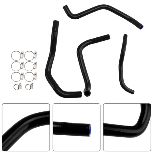 2024-2025 Honda CB500 Hornet Silicone Radiator coolant Hose Black Generic