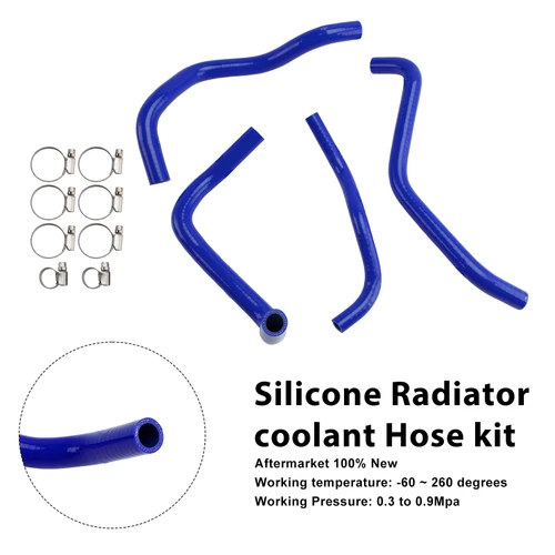 2024-2025 Honda NX400 NX500 Silicone Radiator coolant Hose Blue Generic