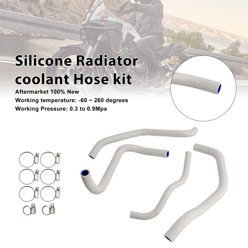2013-2024 Honda CB500F/X/R Silicone Radiator coolant Hose White Generic