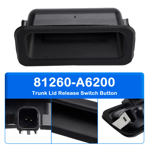 2018-2020 Hyundai I20 I30 Trunk Lid Release Switch Button 81260-A6200 Generic