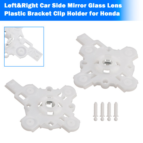 2018-2022 Honda Accord Left&Right Car Side Mirror Glass Lens Plastic Bracket Clip Holder Generic