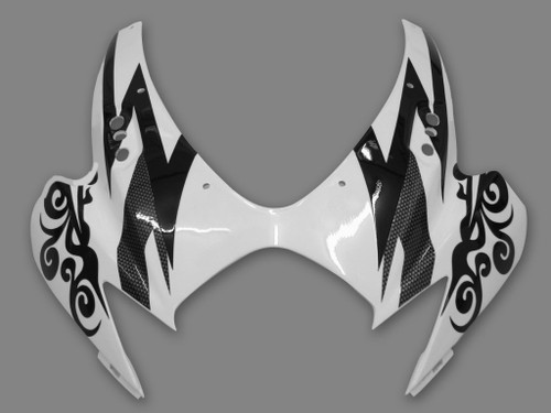 2006-2007 Suzuki GSXR 600 750 White Black Alstare Corona Racing Amotopart Fairings Customs Fairing