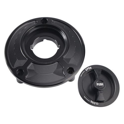 1990-2005 Ducati Supersport Quick Release Keyless Fuel Gas Cap 104mm Black Generic
