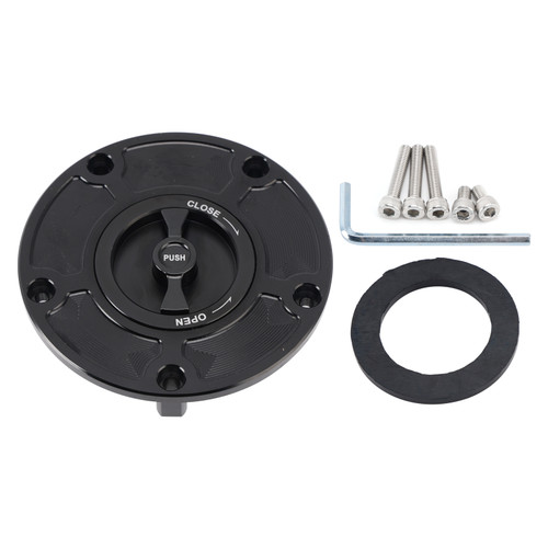 2022-2025 CFMoto 300SS 300NK Quick Release Keyless Fuel Gas Cap 114mm Black Generic