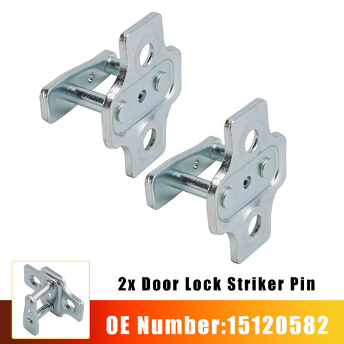 2001-2007 GMC Sierra 1500 2500 3500 2x Door Lock Striker Pin 15120582 Generic