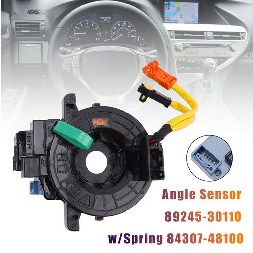 2013-2015 LEXUS RX350 RX450H 3.5L Steering Angle Sensor 89245-30110 w/Spring 84307-48100 Generic
