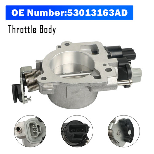 2001-2002 Dodge Dakota Durango Ram 1500 Throttle Body Assembly 53013163AD Generic