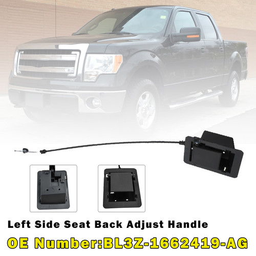 2009-2014 Ford F-150 Left Side Seat Back Adjust Handle BL3Z-1662419-AG Generic