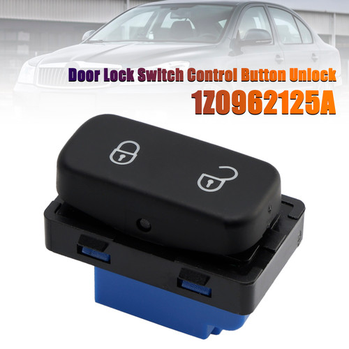 2004-2013 Skoda Octavia MK2 Door Lock Switch Control Button Unlock 1Z0962125A Generic