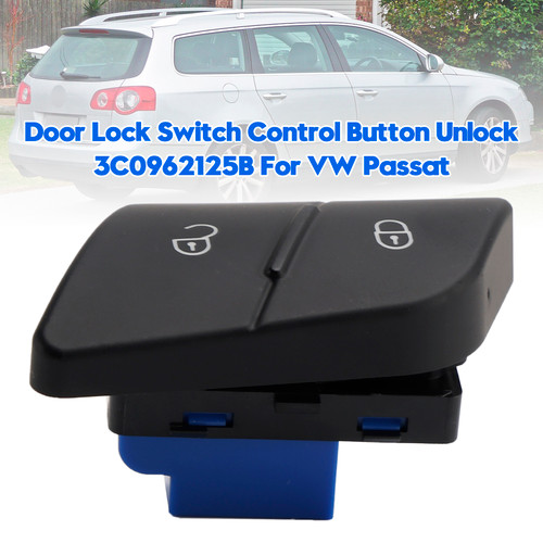 2005-2010 VW Passat 3C2 3C5 Door Lock Switch Control Button Unlock 3C0962125B Generic