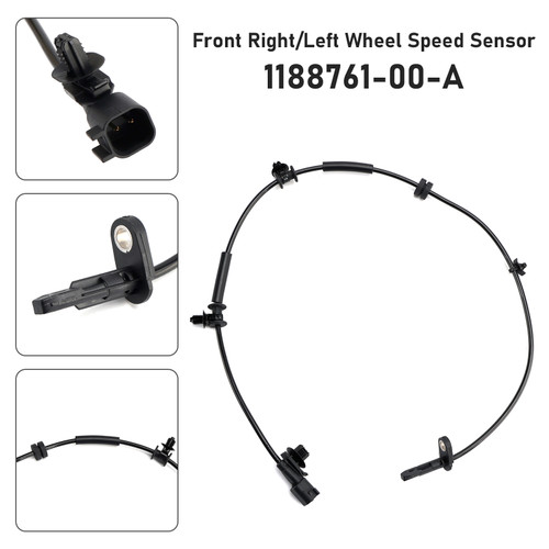 2017-2023 Tesla Model 3/ Y Front Right/Left Wheel Speed Sensor 1188761-00-A Generic