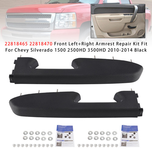 2010-2014 Sierra 2500 3500 HD Front Left+Right Armrest Repair Kit 22818465 22818470 Generic