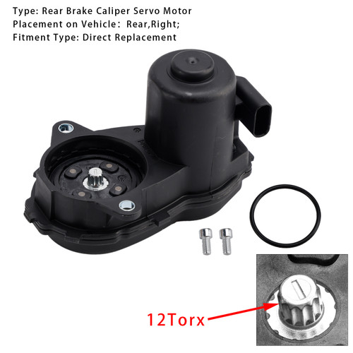 2011-2022 Mercedes Benz A B C CLA GLA Rear Right Brake Caliper Servo Motor 1729060300 Generic